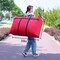 Small Christmas Tree Storage Bag 4Ft/5Ft Heavy Duty Reusable 600D Oxford Fabric Waterproof Dustproof Xmas Tree Bag/Container/Holder for Short Artificial Christmas Tree(39" X 12" X 24") Red